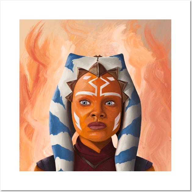 Ahsoka Tano Wall Art by Surton Design